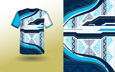 T-shirt Sport Design Template, T-shirt Mockup Abstract Grunge Sport Jersey Design For Cricket, Football Soccer, Racing, Sports, Running Soccer Jersey. Uniform Front View

template, vector, soccer, spo