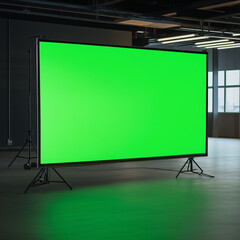 projector screen on a white background