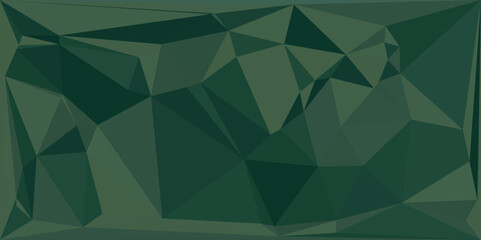 Green abstract background. Geometric vector illustration. Light Green vector abstract mosaic background. Abstract bottle green geometric background with triangles. Light luxury green vector polygon.