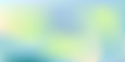 Abstract blurred background. Colorful spring, summer gradient. Blue, green colors. Soft defocused backdrop.