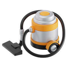 3D illustration of Vacuum cleaner for cleaning tool