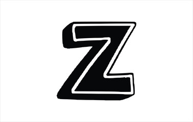 Elegant Letter Z logo Vector Template Initial Letter Z Logo Design. Creative And Modern Z logo