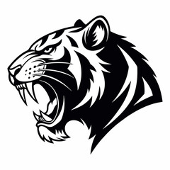 tiger head vector