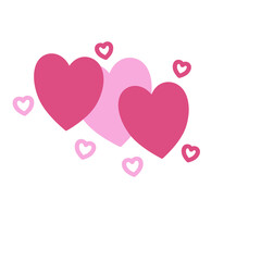 Heart on Valentine's Day