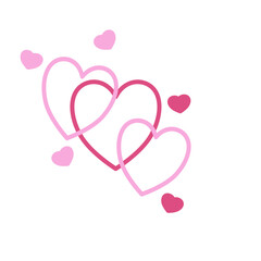 Heart on Valentine's Day