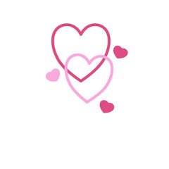 Heart on Valentine's Day