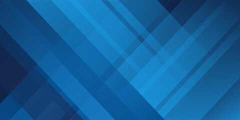 Blue background with abstract box rectangle geometric shapes modern element for banner, presentation design and flyer