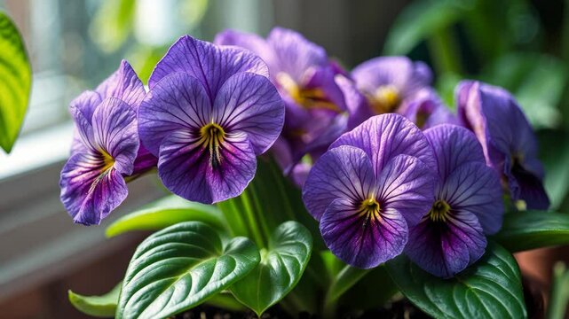 Flowers of house plants