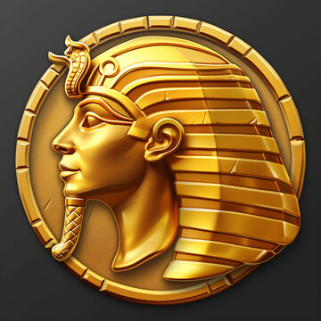 Gold Egypt coin for game slot casino