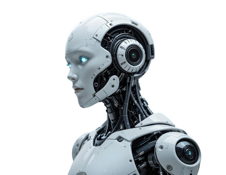 an advanced AI robot