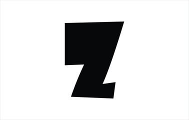 Obraz premium Creative And Modern Z logo. Elegant Letter Z logo Vector Template. .