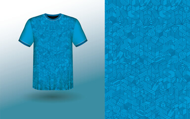 T-shirt Sport Design Template, T-shirt Mockup Abstract Grunge Sport Jersey Design For Cricket, Football Soccer, Racing, Sports, Running Soccer Jersey. Uniform Front View

template, vector, soccer, spo