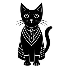 Silhouette Modern Cat