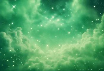 galaxy spiritual stars angelic background tonality green divine clouds magic mystical cloud star esoteric space universe white magical mystic blue