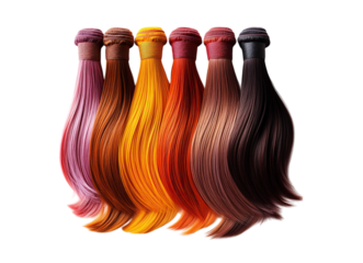 Hair colors palette