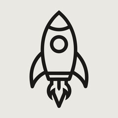 rocket vector illustration
