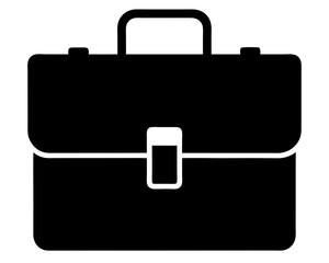 Briefcase Silhouette Vector Design, Briefcase SVG, Briefcase Icon