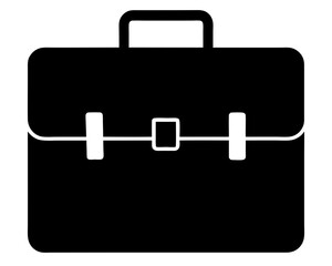 Briefcase Silhouette Vector Design, Briefcase SVG, Briefcase Icon