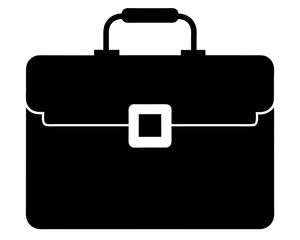 Briefcase Silhouette Vector Design, Briefcase SVG, Briefcase Icon