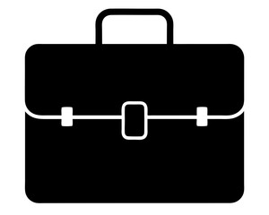 Briefcase Silhouette Vector Design, Briefcase SVG, Briefcase Icon
