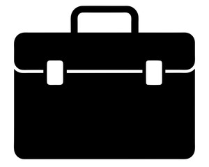 Briefcase Silhouette Vector Design, Briefcase SVG, Briefcase Icon