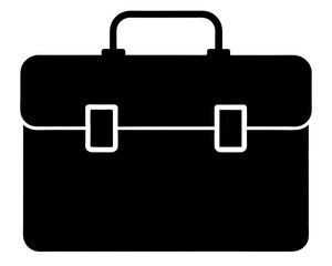 Briefcase Silhouette Vector Design, Briefcase SVG, Briefcase Icon