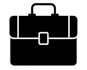 Briefcase Silhouette Vector Design, Briefcase SVG, Briefcase Icon