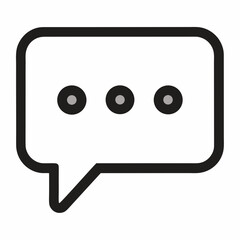 chat bubble icon
