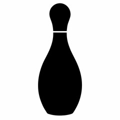 bowling ball and pins