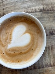 cup of cappuccino