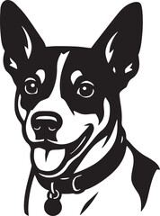 funny rat terrier dog