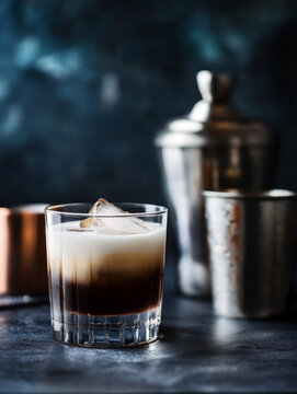 white Russian cocktail