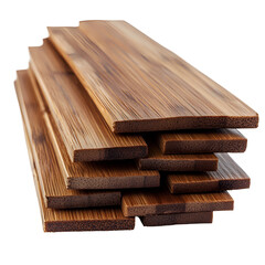 Stacked Bamboo Wood Planks Natural Brown Texture