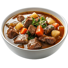 Hearty Beef Stew in a Bowl Delicious and Warm Winter Meal