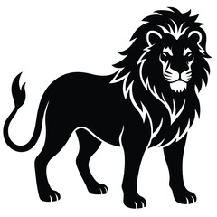 lion sihouette collection