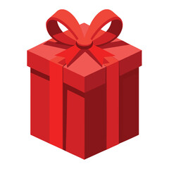 


   Christmas giftbox vector art illustration.