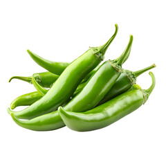 Fresh Green Chili Peppers Spicy Vegetable Harvest