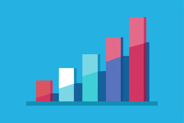 abstract business graph