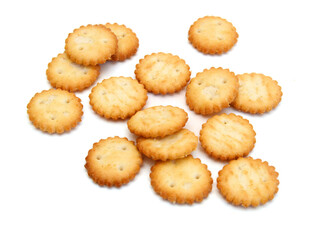 Cookies isolated on white background