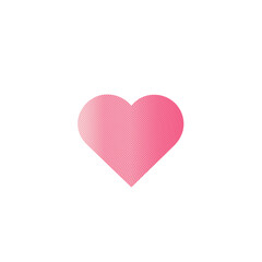 ピンクハートのスクリーントーン入りフレーム　グラフィック素材