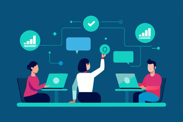 social network concept