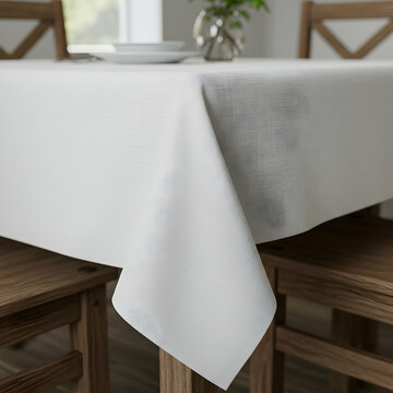 Elegant Embroidered Tablecloth