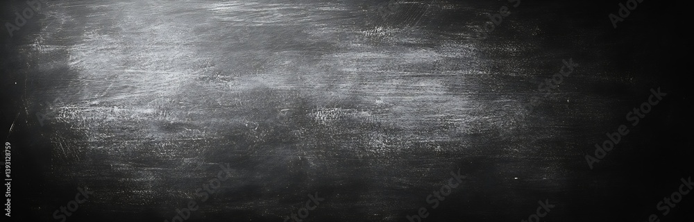 Aufkleber Dramatic Dark Grey Chalkboard Texture Background for Graphic Design Art Projects and Creative Concepts Blackboard Surface : Generative AI