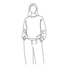 Sitting Crossed Legs | Casual relaxed posture