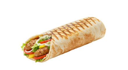 Delicious freshly prepared sandwich with colorful ingredients and savory fillings