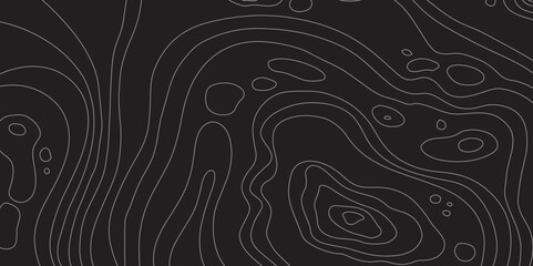  Abstract Topography-Inspired Line Work with Smooth Elevation Waves Over a Polished Black Backdrop, Crafted for Elite Branding and Artistic Design Themes”
