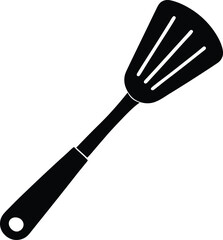 Strainer Silhouette Vector | Kitchen Tool, Cooking & Utensils Clipart