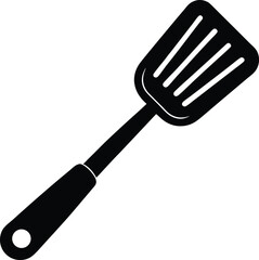 Strainer Silhouette Vector | Kitchen Tool, Cooking & Utensils Clipart