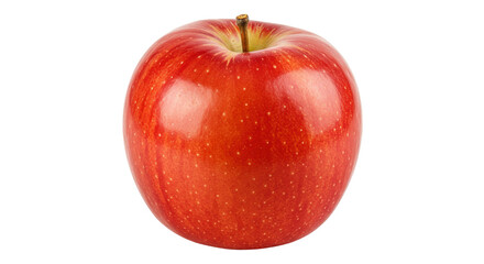 Isolated Fresh Red Apple