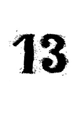 numero 13 old school